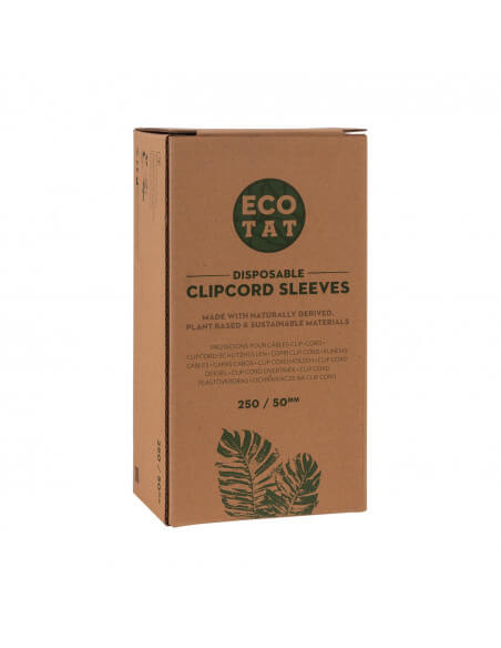 ECOTAT - Tattoo Clip Cord Sleeve Covers - 50mm 250Pcs.
