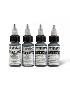 Silverback INK - XXX 1 - 4 Grey Wash Set