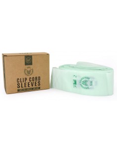 Biodegradable Clip Cord Sleeves (100Pcs)