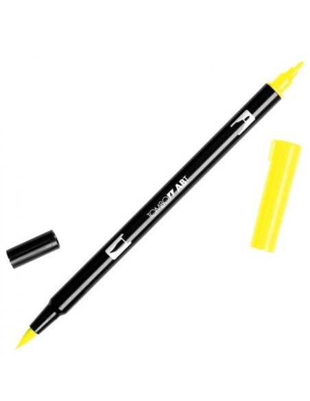 Tombow ABT Dual Brush Pen 055 process yellow