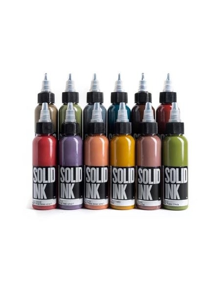 Solid Ink - Opaque Earth Set 12x30ml