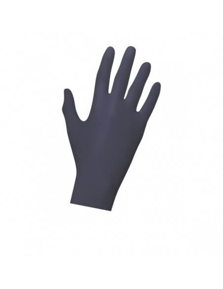Unigloves® - NITRIL Gloves, Black 100 Pcs.