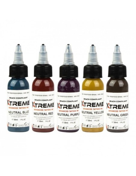 XTreme Ink - Neutral Color Set (5 x 30ml)