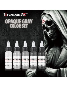 XTreme Ink - Opaque Gray Set (5 x 30ml)