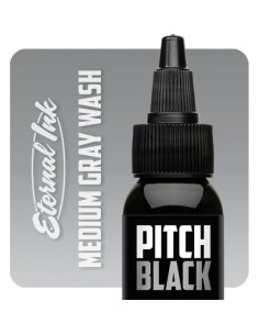 Eternal Ink Pitch Black Medium Gray Wash