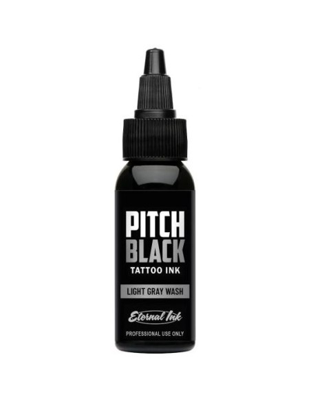 Eternal Ink Pitch Black Light Gray Wash