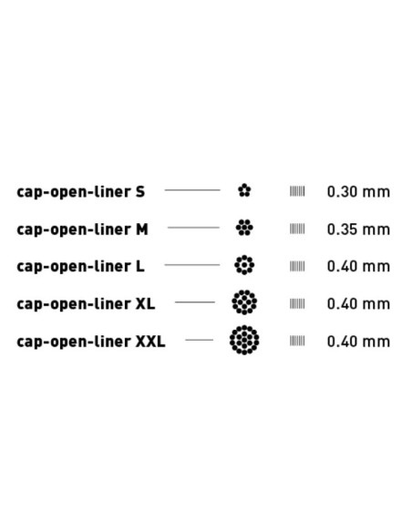 Cheyenne Capillary Open Liner XL